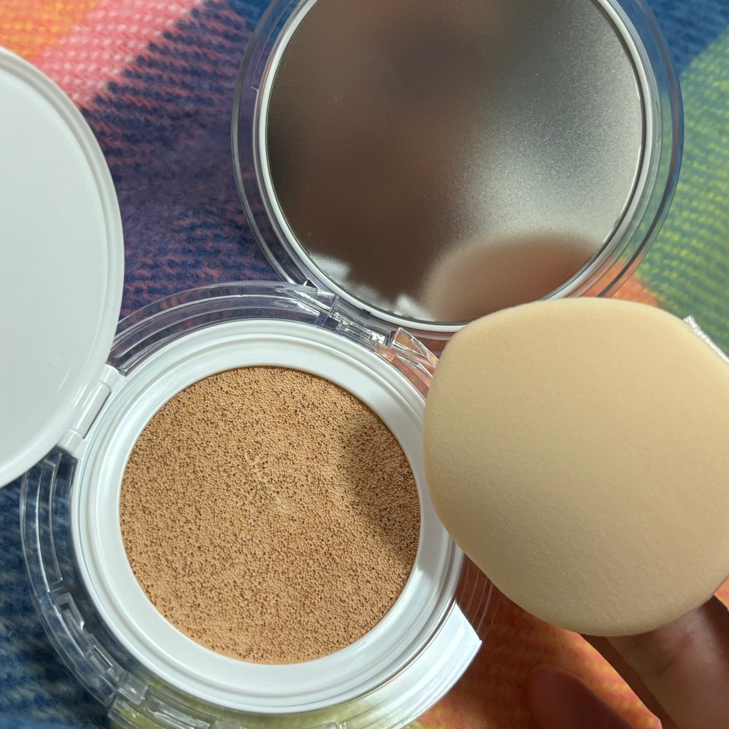 ハートリーフシーンカバークッション/23years old/クッションファンデーションを使ったクチコミ(3枚目)