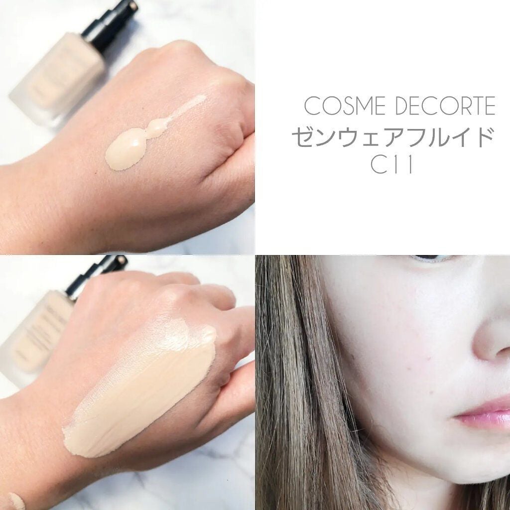 ゼン ウェア フルイド/DECORTÉ/リキッドファンデーションを使ったクチコミ(3枚目)