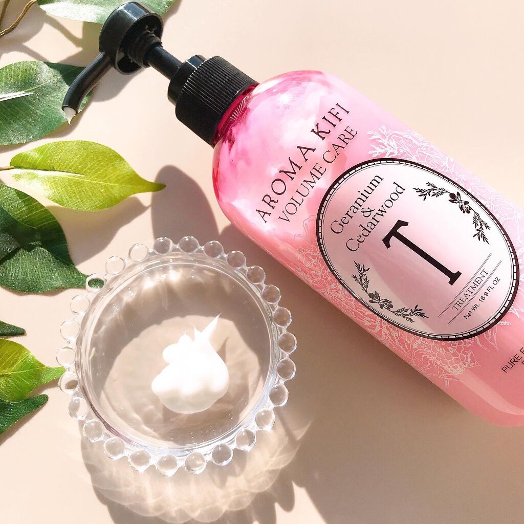 ボリュームケアシャンプー/トリートメント/AROMA KIFI/シャンプー・コンディショナーを使ったクチコミ(1枚目)