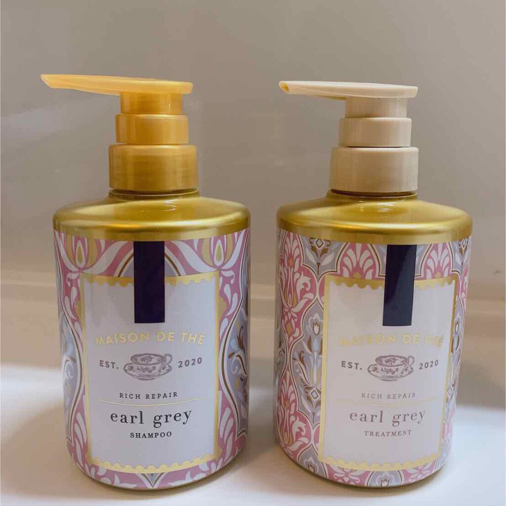 リッチリペア シャンプー/トリートメント/MAISON DE THÉ/市販シャンプーを使ったクチコミ(2枚目)