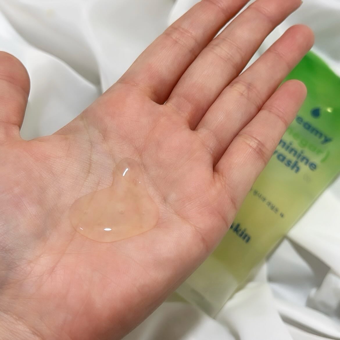 クリーミービネガーフェミニンウォッシュ/suiskin/ボディソープを使ったクチコミ(4枚目)