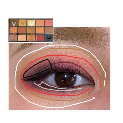 プレイカラーアイパレット レオパードランウェイ/ETUDE/アイシャドウパレットを使ったクチコミ(3枚目)