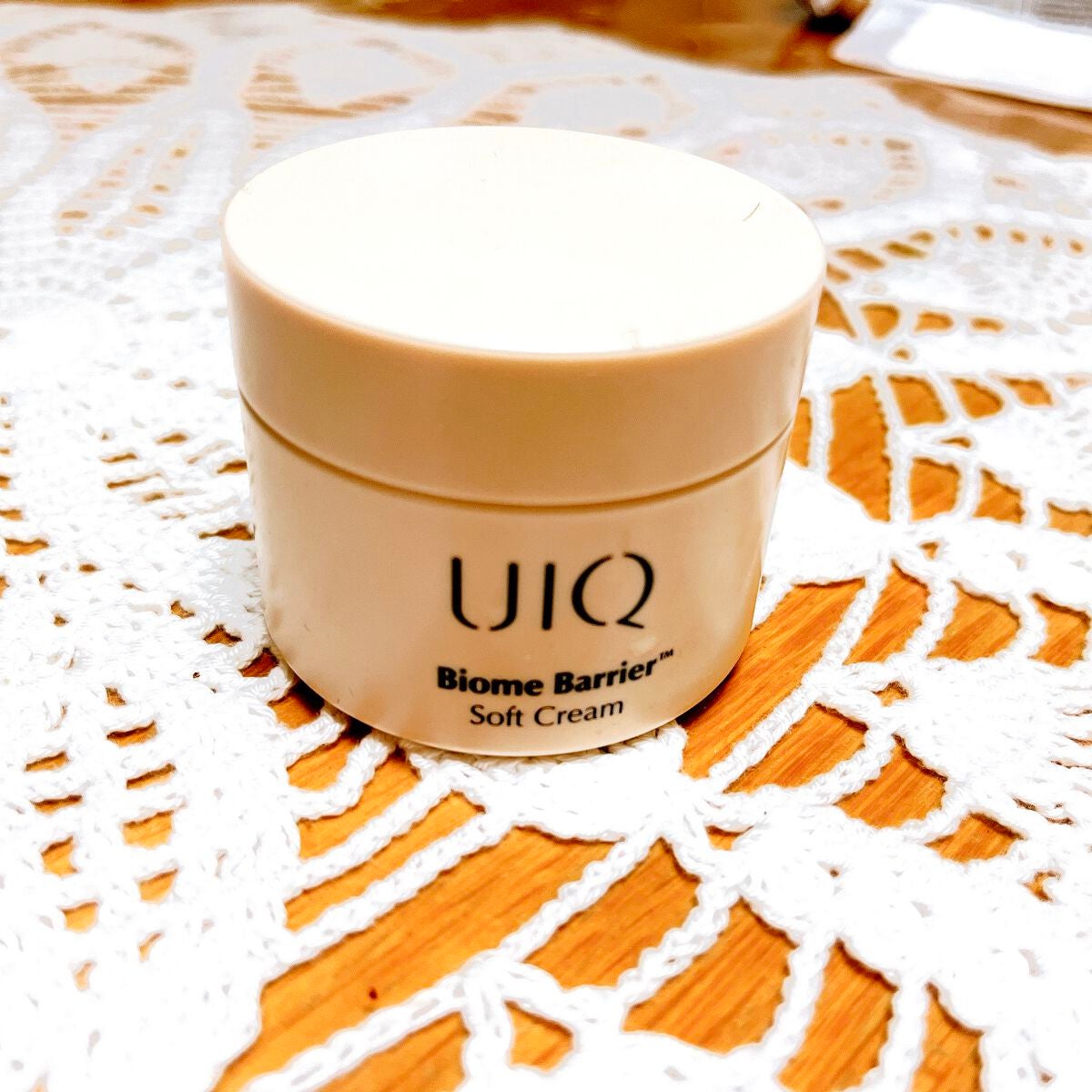バイオームバリア ソフトクリーム/UIQ/フェイスクリームを使ったクチコミ(1枚目)