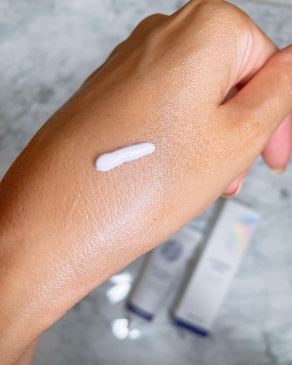 フィルタリングクリーム/DEWYCEL/日焼け止めクリームを使ったクチコミ（3枚目）