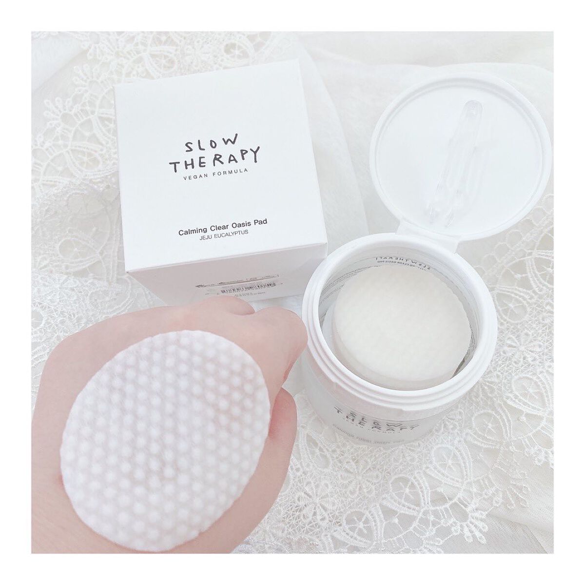 CM オアシスパッド/SLOWTHERAPY/トナーパッドを使ったクチコミ(4枚目)