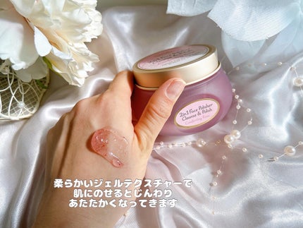 フェイスポリッシャー コンフォーティング・ローズ/SABON/スクラブ・ゴマージュを使ったクチコミ(4枚目)