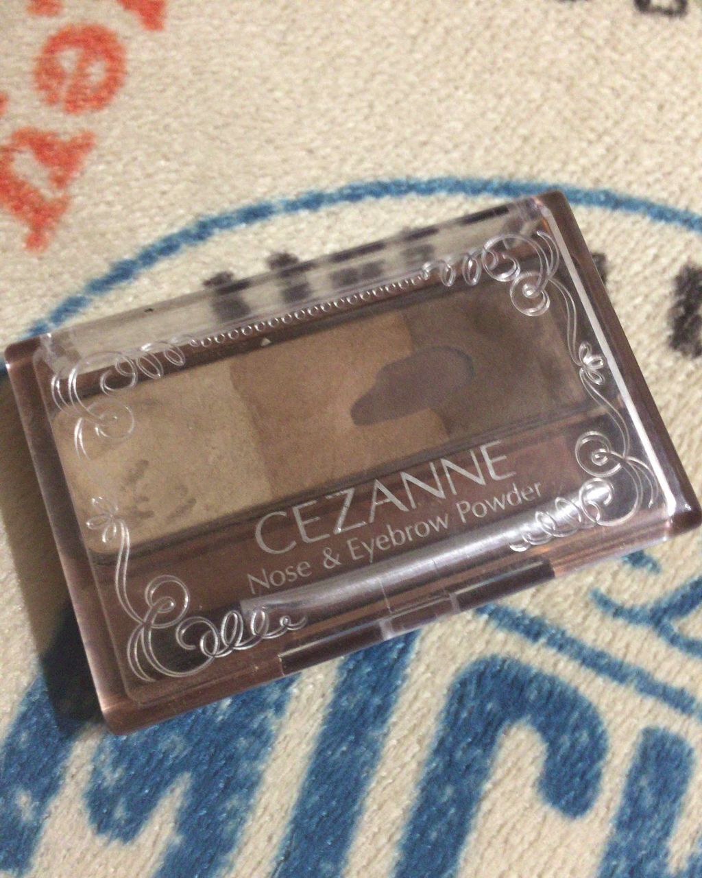 ノーズ＆アイブロウパウダー/CEZANNE/パウダーアイブロウを使ったクチコミ（1枚目）