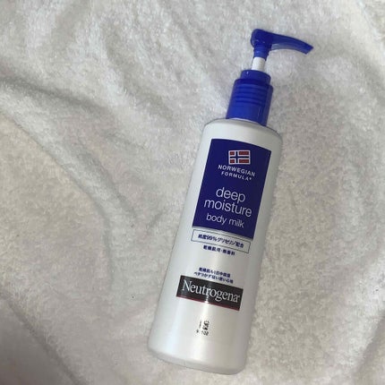 ノルウェー フォーミュラ ディープモイスチャー ボディミルク/Neutrogena/ボディミルクを使ったクチコミ(1枚目)