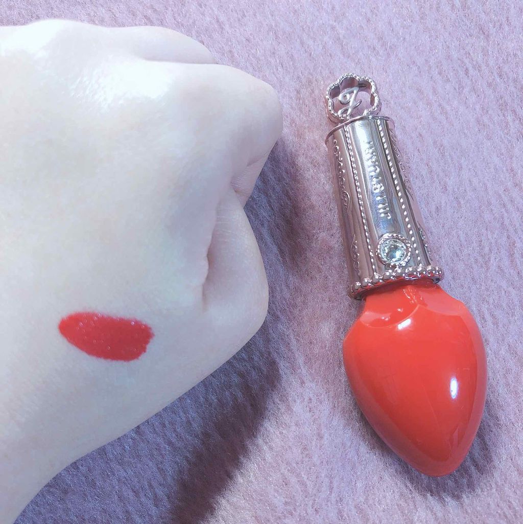 フォーエヴァージューシー オイルルージュ/JILL STUART/口紅を使ったクチコミ(2枚目)