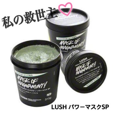 LUSH パワーマスクSP は私の救世主💆‍♀️💚


【使った商品】
  LUSH パワーマスクSP 

【商品の特徴】
   週1～2のスペシャルケア💆‍♀️

【肌質】
   乾燥肌が酷いです❌
