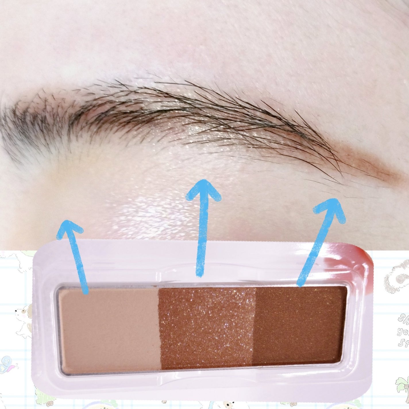 ケイト デザイニングアイブロウ3D/KATE/パウダーアイブロウを使ったクチコミ(7枚目)