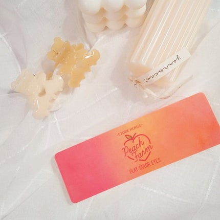 ❦masami❦ on LIPS 「ETUDEピーチファームプレイカラーアイシャドウ───────..」(7枚目)