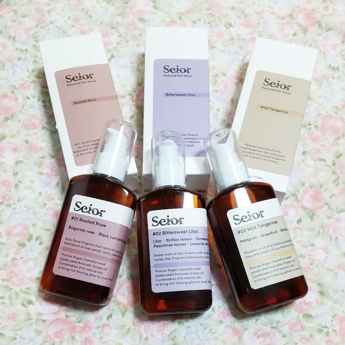 ヘアセラム/seior/ヘアオイルを使ったクチコミ（1枚目）