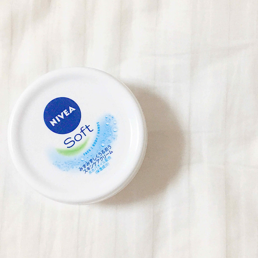 ニベアソフト スキンケアクリーム/ニベア/ボディクリームを使ったクチコミ（1枚目）