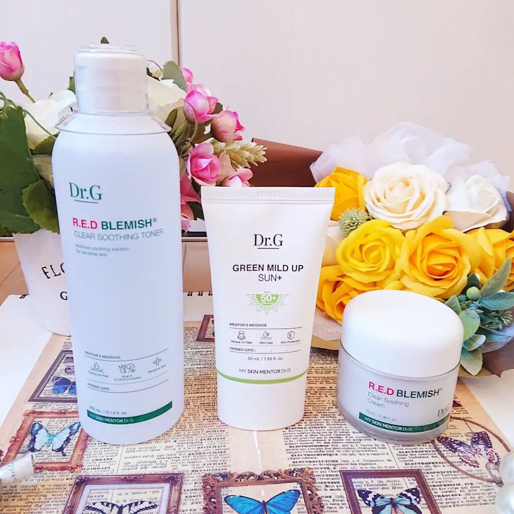 レッドブレミッシュ クリアスージングトナー/Dr.G/化粧水を使ったクチコミ（2枚目）