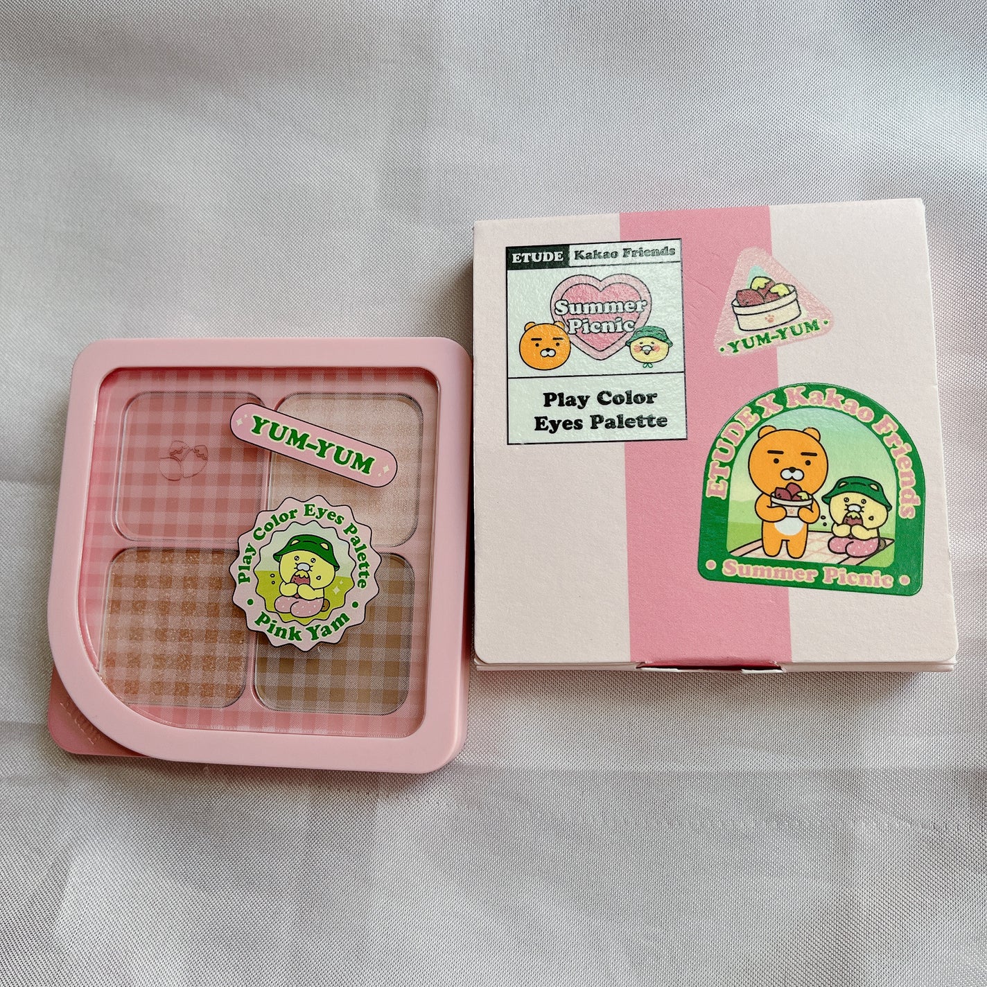 カカオフレンズ プレイカラーアイズ /ETUDE/アイシャドウパレットを使ったクチコミ(2枚目)