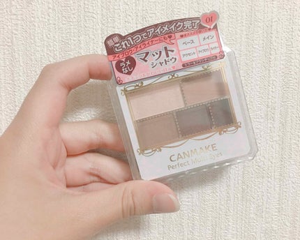 パーフェクトマルチアイズ/キャンメイク/アイシャドウパレットを使ったクチコミ(1枚目)