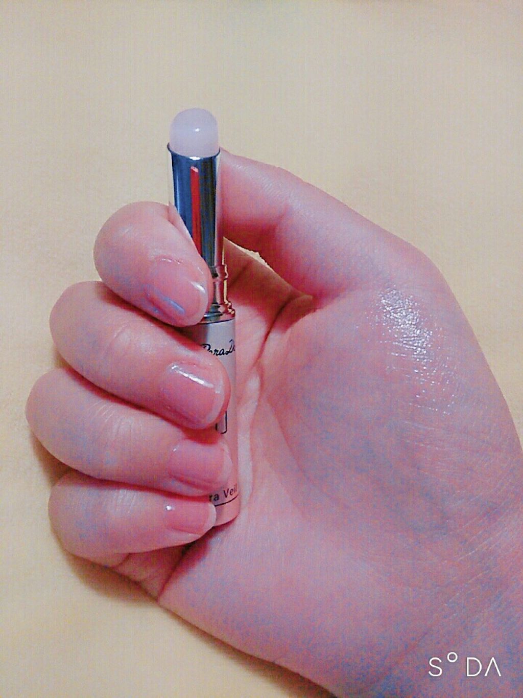 サクラヴェールリップ/パラドゥ/リップクリームを使ったクチコミ（2枚目）