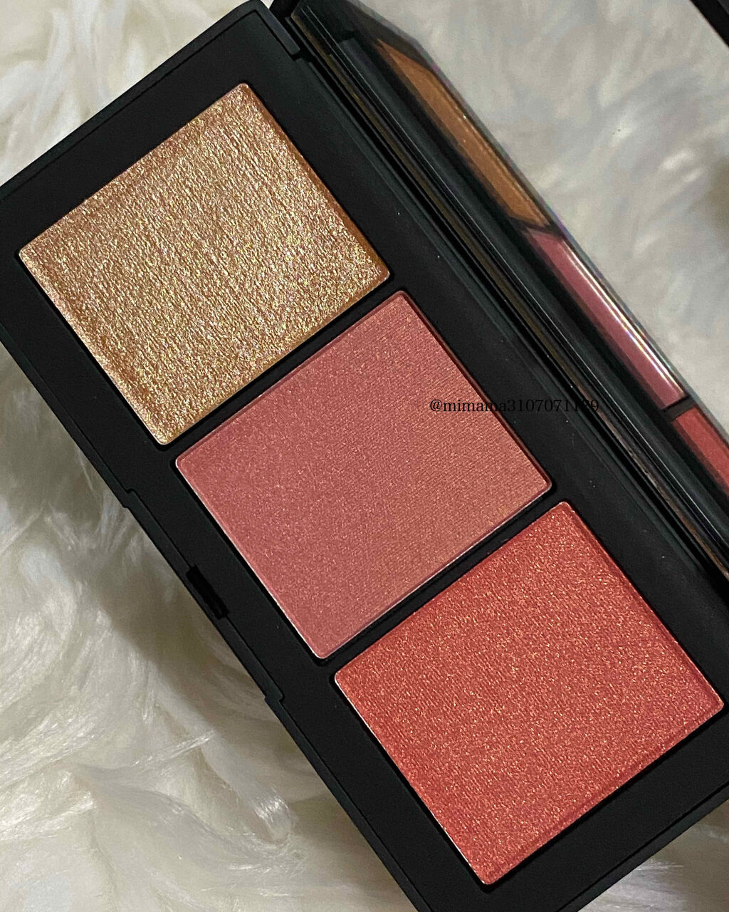 オーガズムX チークパレット/NARS/パウダーチークを使ったクチコミ（2枚目）