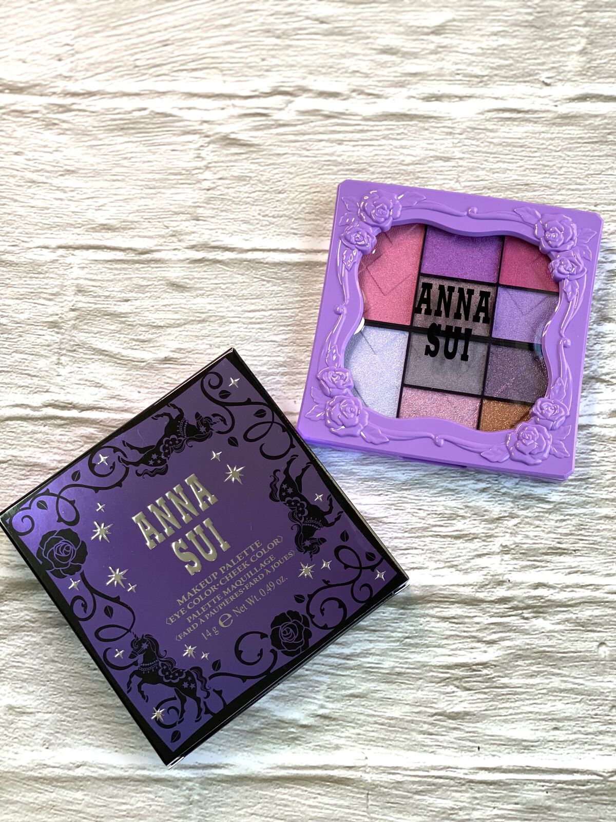 メイクアップ パレット  03 ファンタジックでドリーミーな カラーパレット/ANNA SUI/アイシャドウパレットを使ったクチコミ（3枚目）