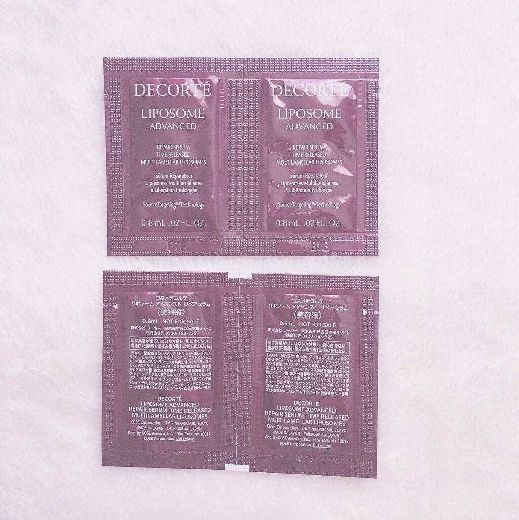 リポソーム アドバンスト リペアセラム/DECORTÉ/美容液を使ったクチコミ(4枚目)