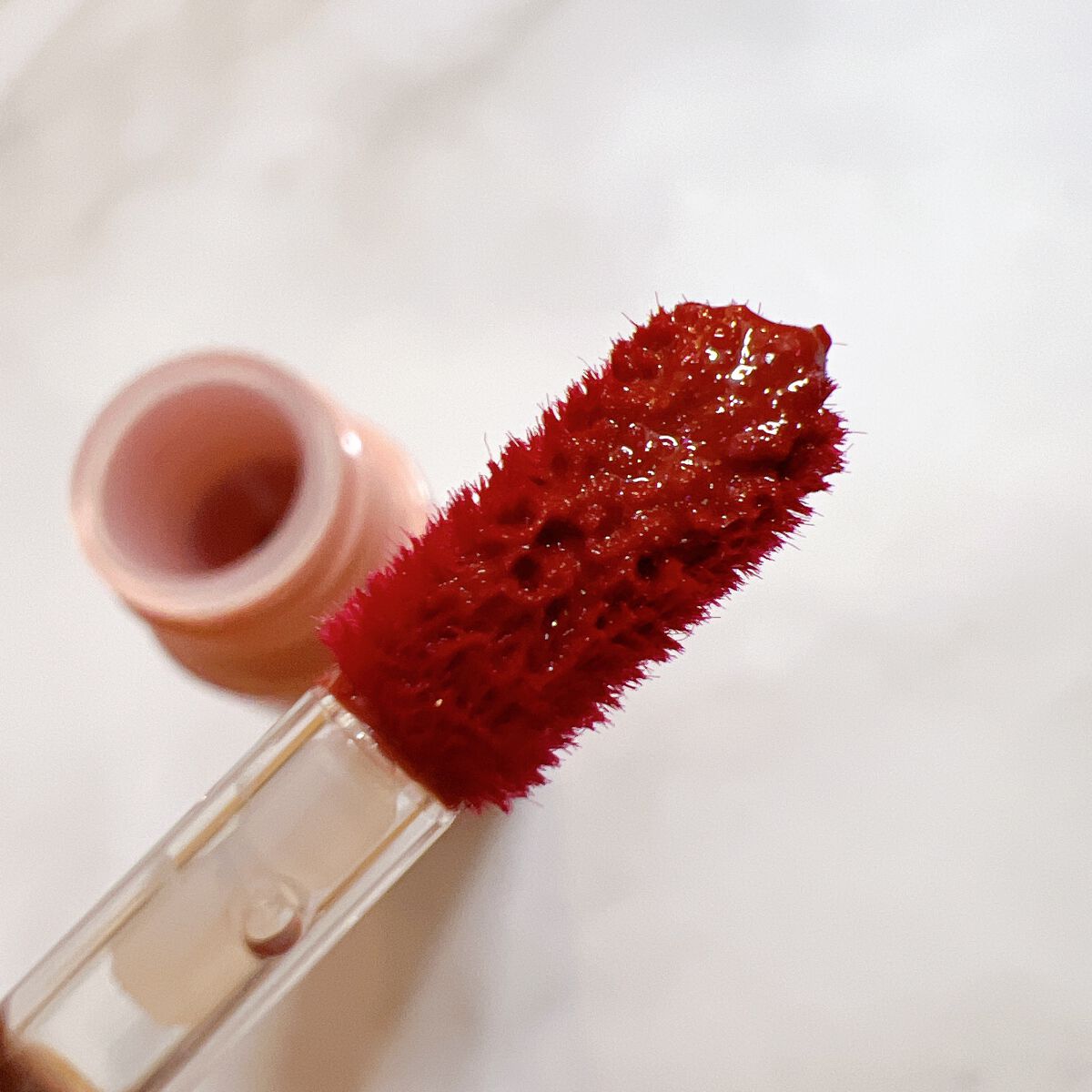 アピュー ジューシーパン スパークリングティント/A’pieu/口紅を使ったクチコミ(2枚目)