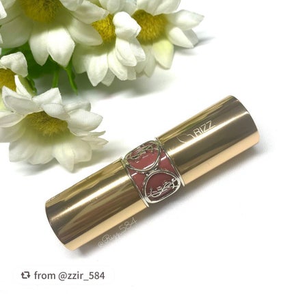 ルージュ ヴォリュプテ シャイン/YVES SAINT LAURENT BEAUTE/口紅を使ったクチコミ(5枚目)