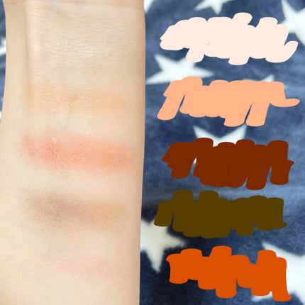 ショコラスウィート アイズ ソフトマット/リンメル ロンドン/アイシャドウパレットを使ったクチコミ(2枚目)