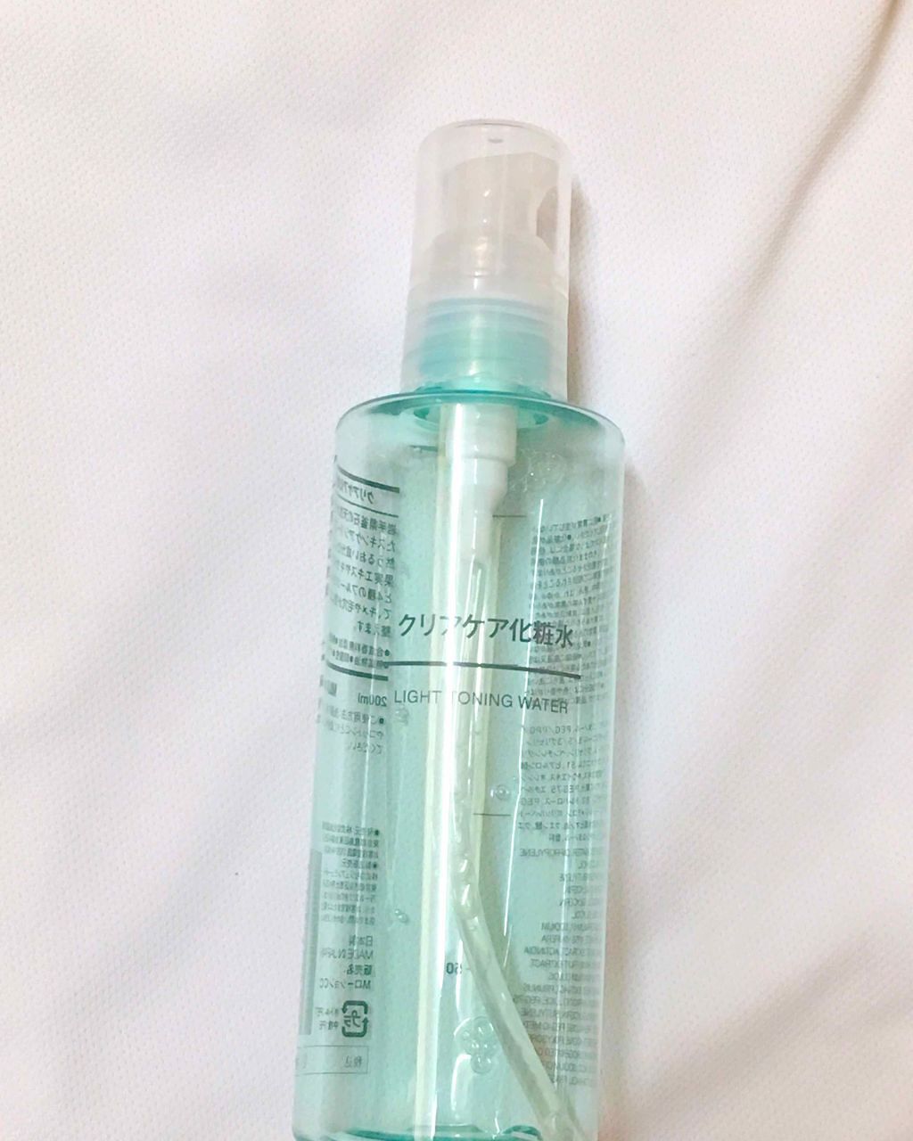 クリアケア化粧水/無印良品/化粧水を使ったクチコミ（1枚目）