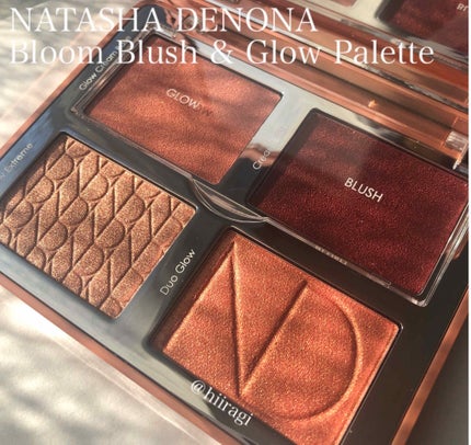 Natasha Denona ナターシャ デノナ ブルーム ブラッシュ & グロウ パレットのクチコミ「【海外コスメ】
NATASHA DENONA
Bloom Blush & Glow Pale.....」(1枚目)