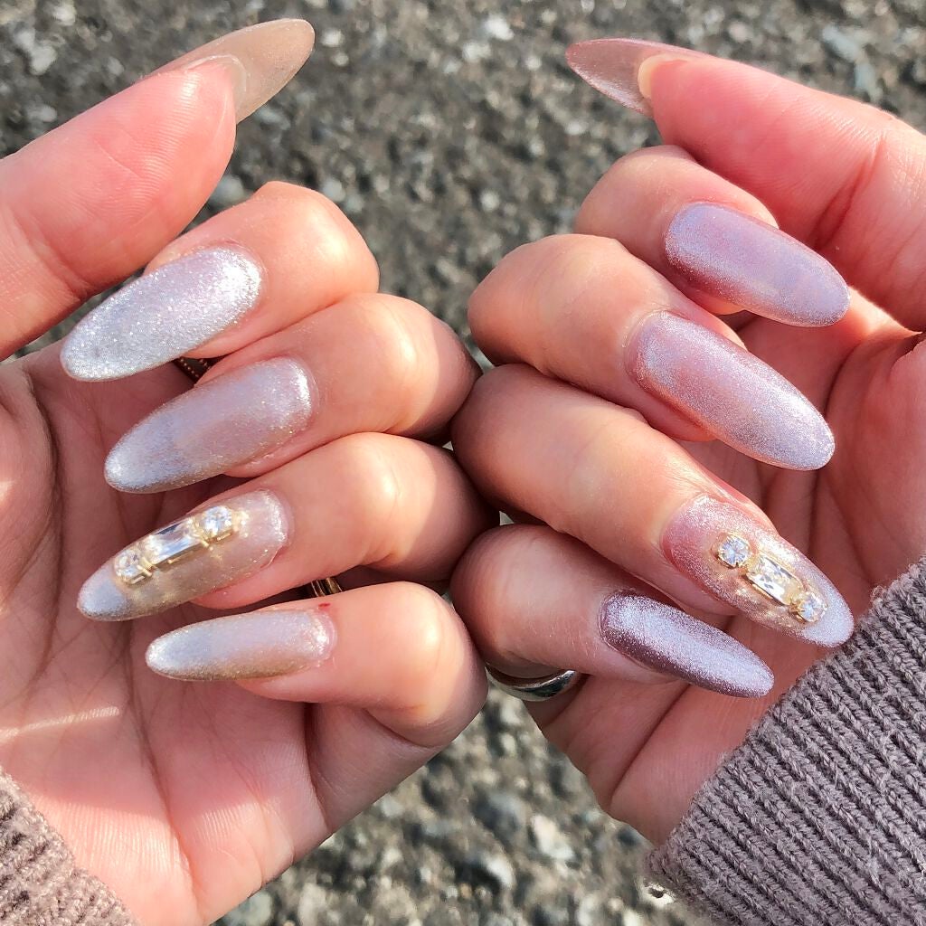 マグネットジェル/NAILTOWN/ジェルネイルを使ったクチコミ(5枚目)