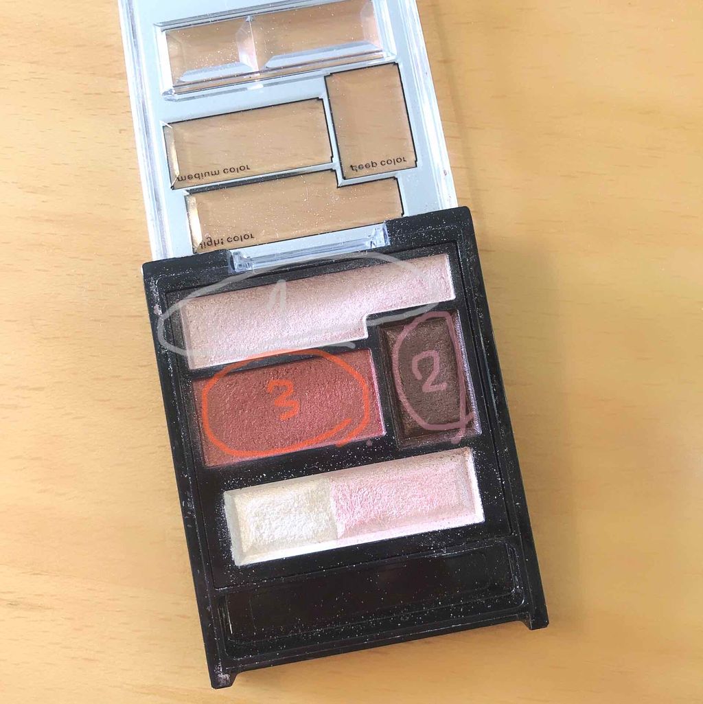 トラップインパクトアイズ/KATE/アイシャドウパレットを使ったクチコミ（3枚目）