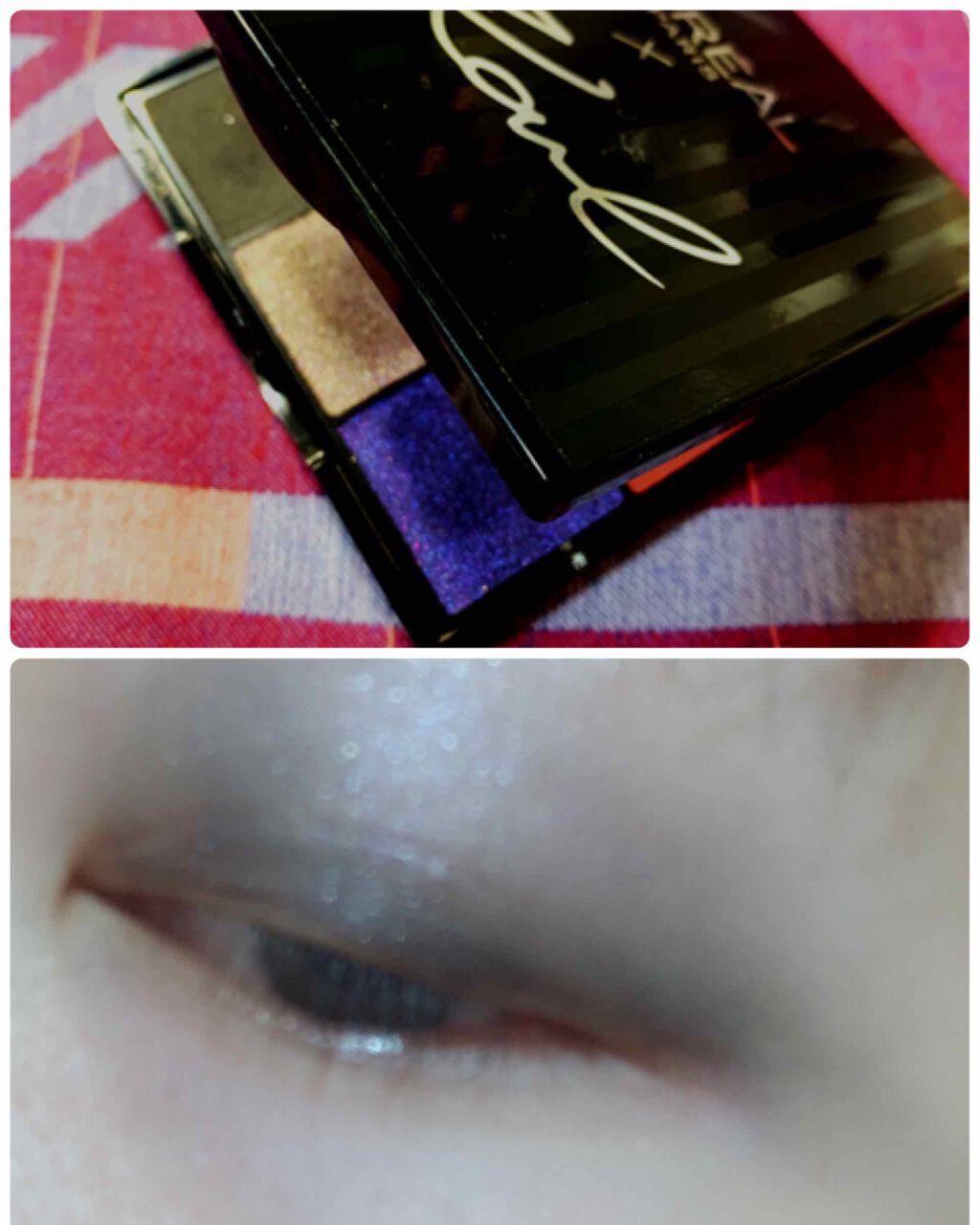 カール ラガーフェルド アイシャドウパレット/ロレアル パリ/アイシャドウパレットを使ったクチコミ(3枚目)