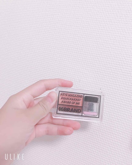 16 EYE MAGAZINE/16BRAND/アイシャドウパレットを使ったクチコミ(3枚目)