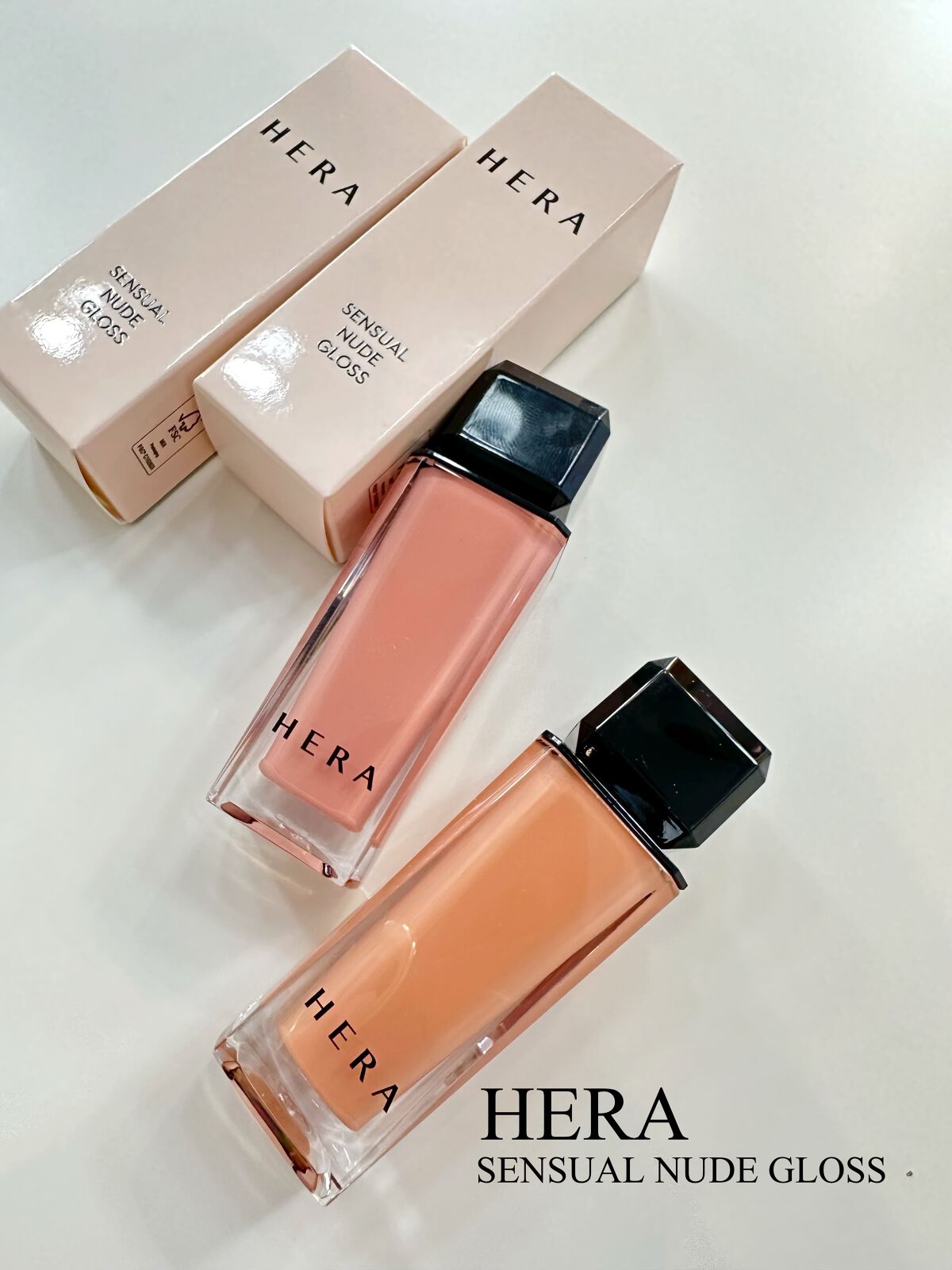 センシュアルヌードグロス/HERA/リップグロスを使ったクチコミ(1枚目)