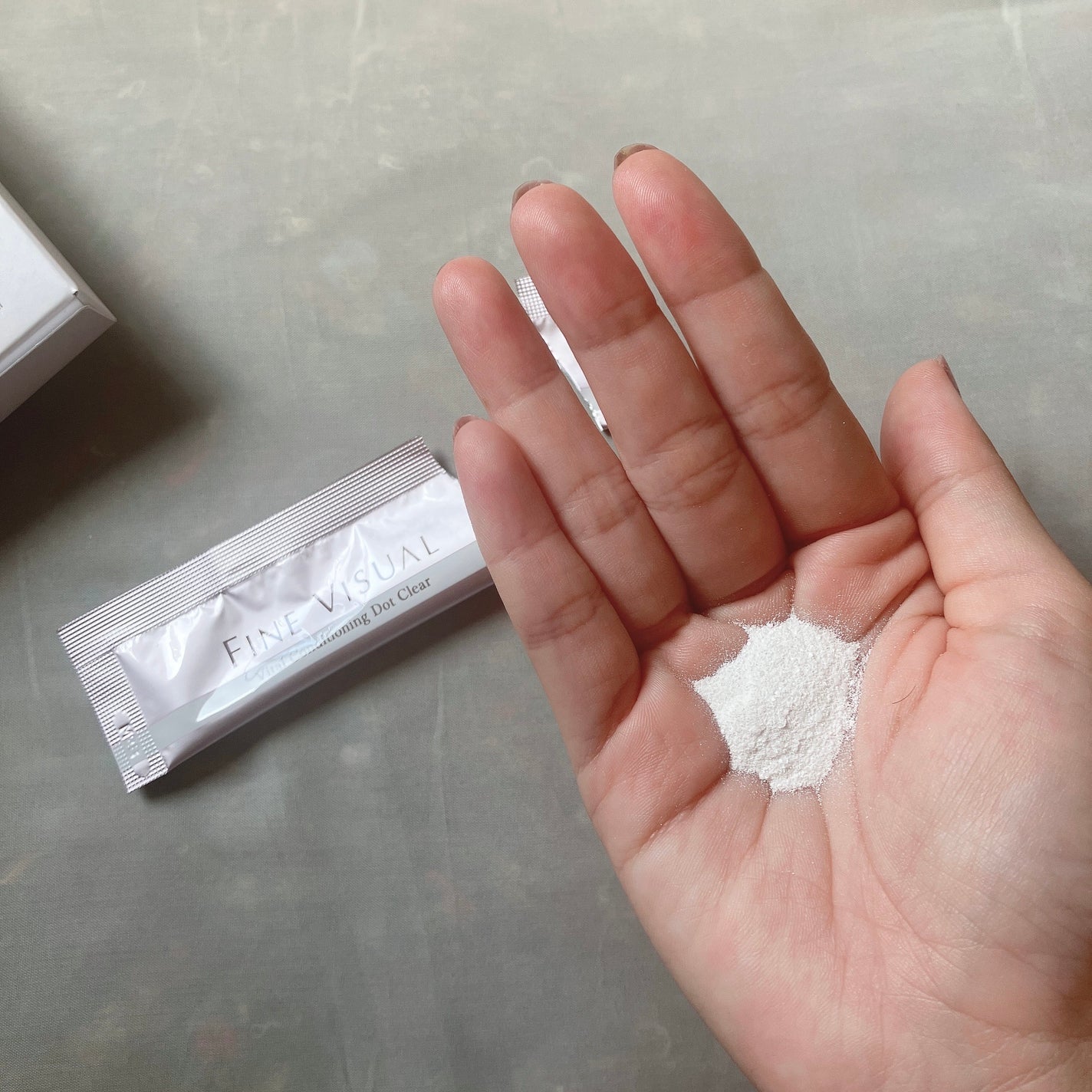 バイタルコンディショニング ドットクリア /フェヴリナ/洗顔パウダーを使ったクチコミ(2枚目)