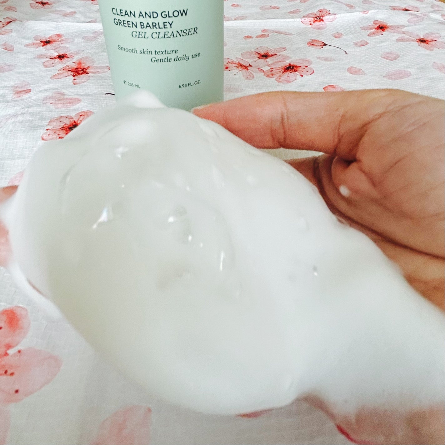 青麦クレンジングジェル /Veganifect/クレンジングジェルを使ったクチコミ(5枚目)