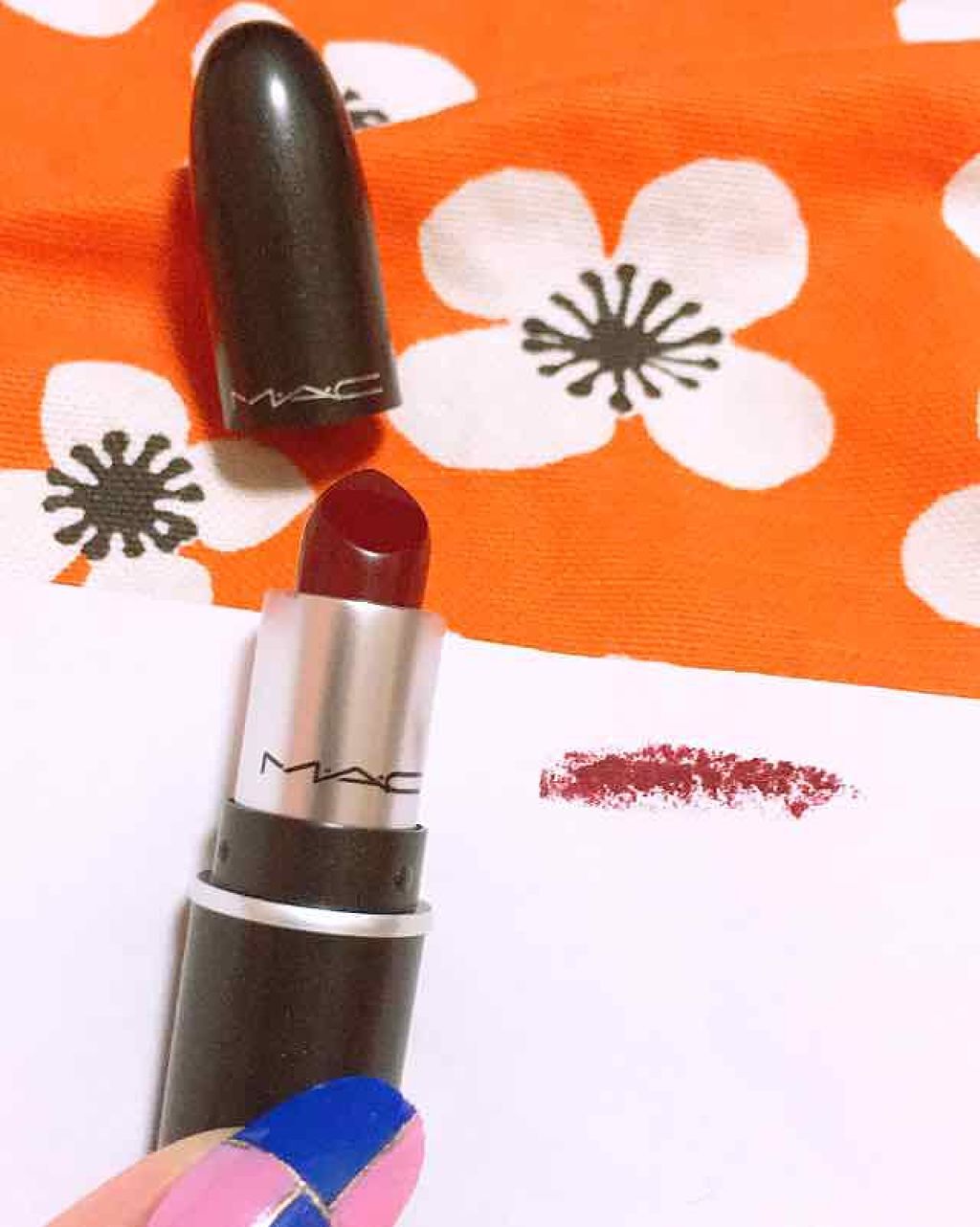 リップスティック/M・A・C/口紅を使ったクチコミ(3枚目)