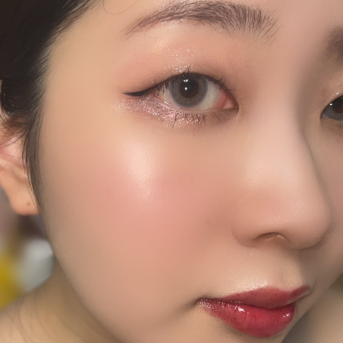 トーンアップアイシャドウ/CEZANNE/アイシャドウパレットを使ったクチコミ(2枚目)