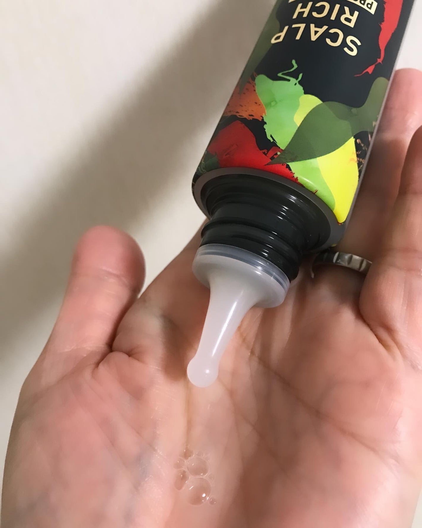 スカルプリッチ プロフェッショナル/日清食品/頭皮ローションを使ったクチコミ(5枚目)