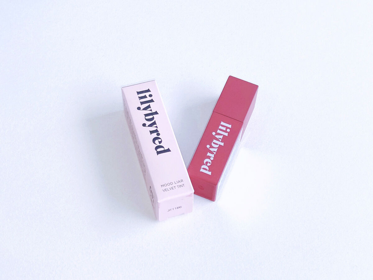 ムードライアー ベルベットティント/lilybyred/リップティントを使ったクチコミ（1枚目）