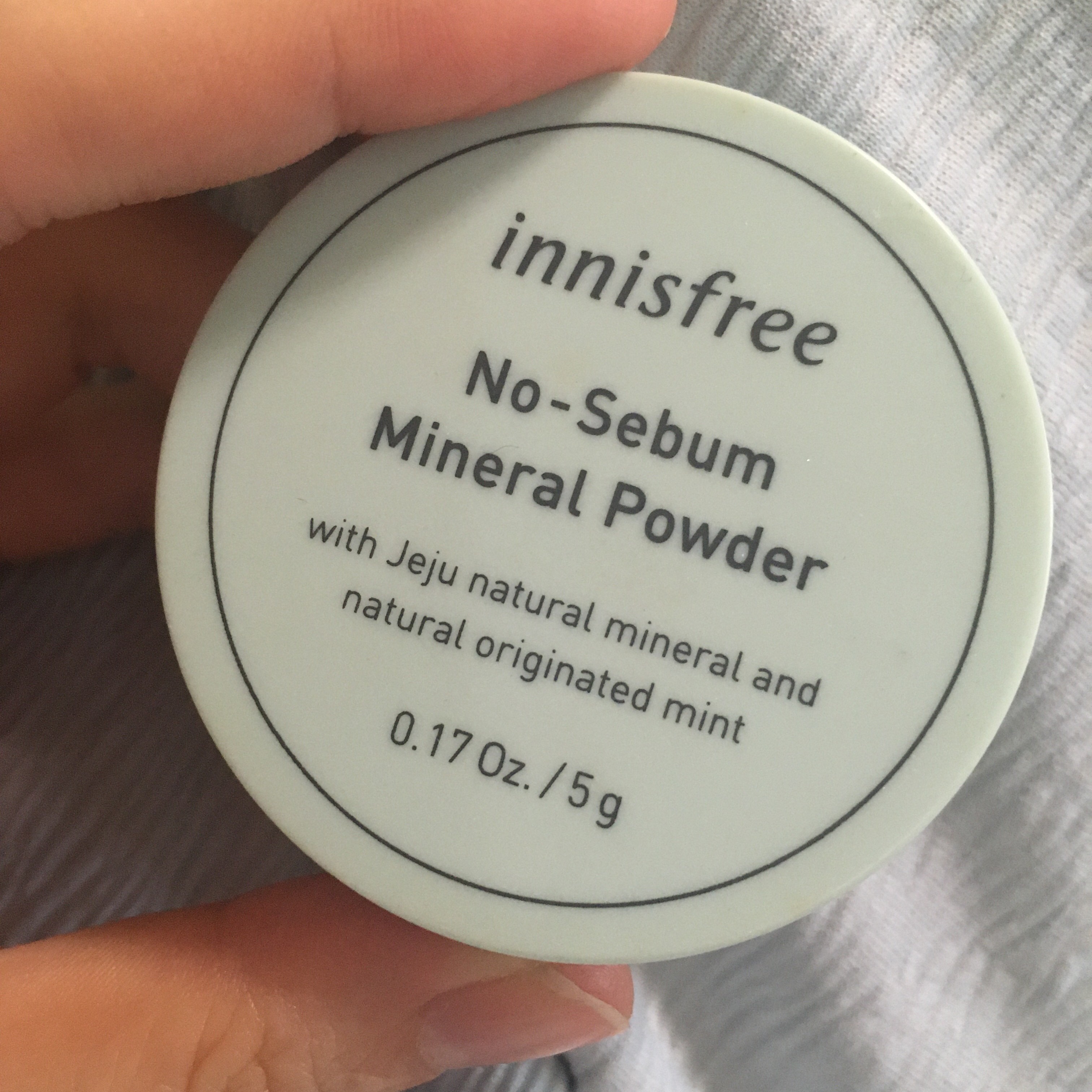 ノーセバム　ミネラルパウダー　N/innisfree/ルースパウダーを使ったクチコミ（1枚目）