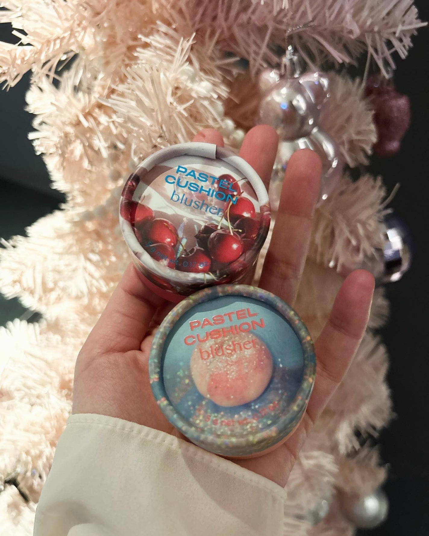 パステルクッションブラッシャー/THE FACE SHOP/パウダーチークを使ったクチコミ(1枚目)