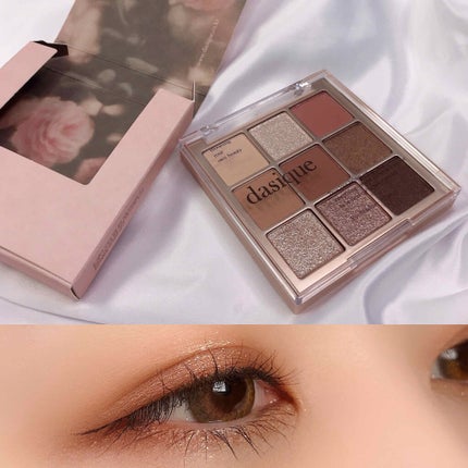 シャドウパレット/dasique/アイシャドウパレットを使ったクチコミ(1枚目)