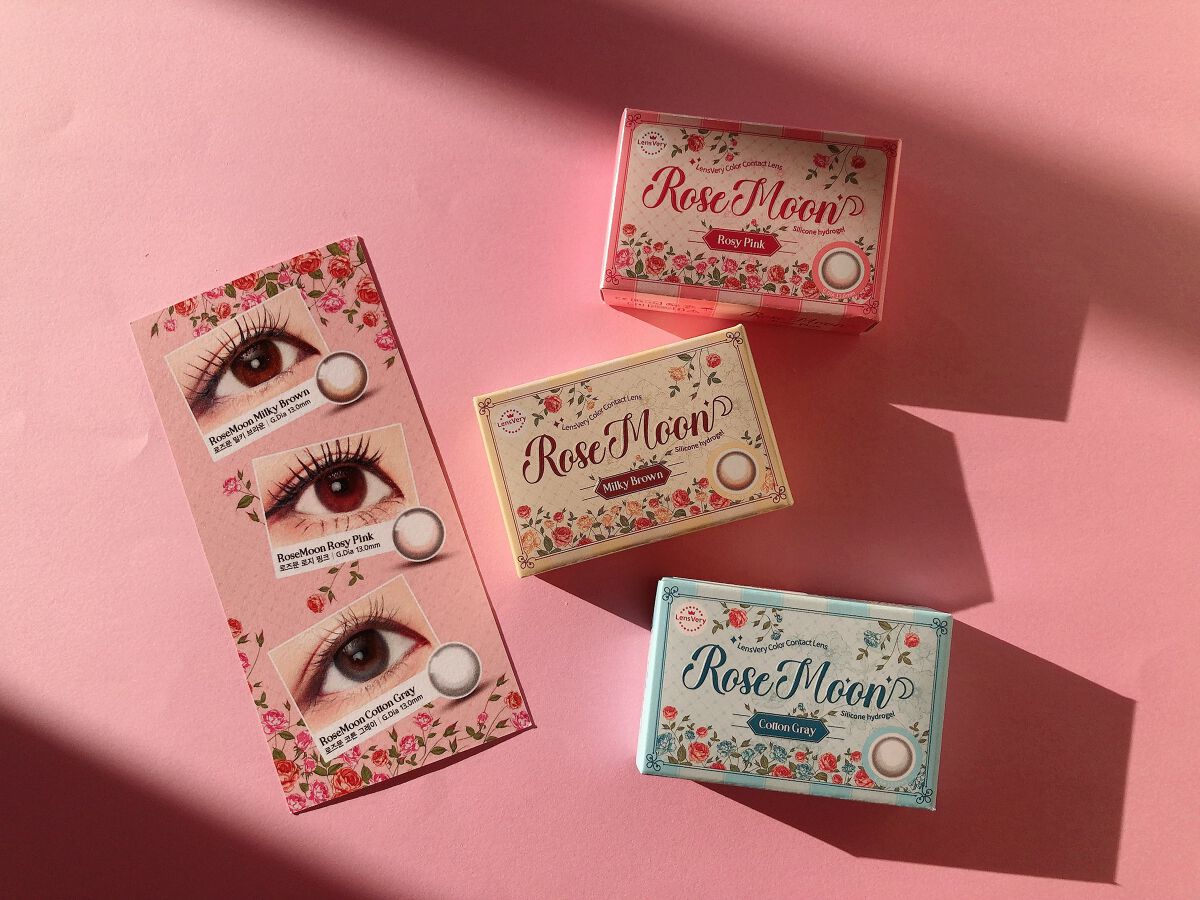 Rose Moon/レンズベリー/カラーコンタクトレンズを使ったクチコミ（3枚目）