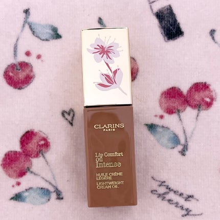 コンフォート リップオイル インテンス/CLARINS/リップグロスを使ったクチコミ(1枚目)
