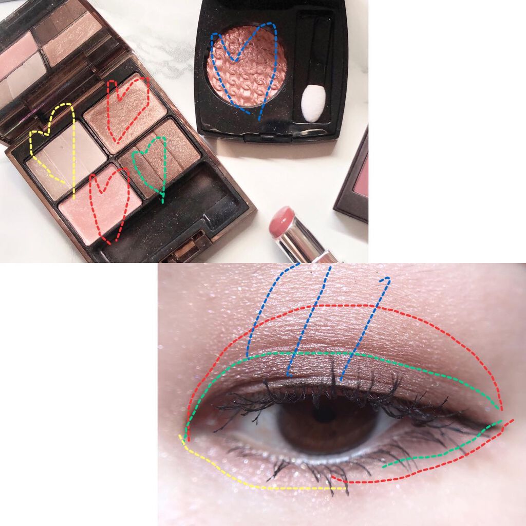 スリーディメンショナルアイズ/LUNASOL/アイシャドウパレットを使ったクチコミ(2枚目)