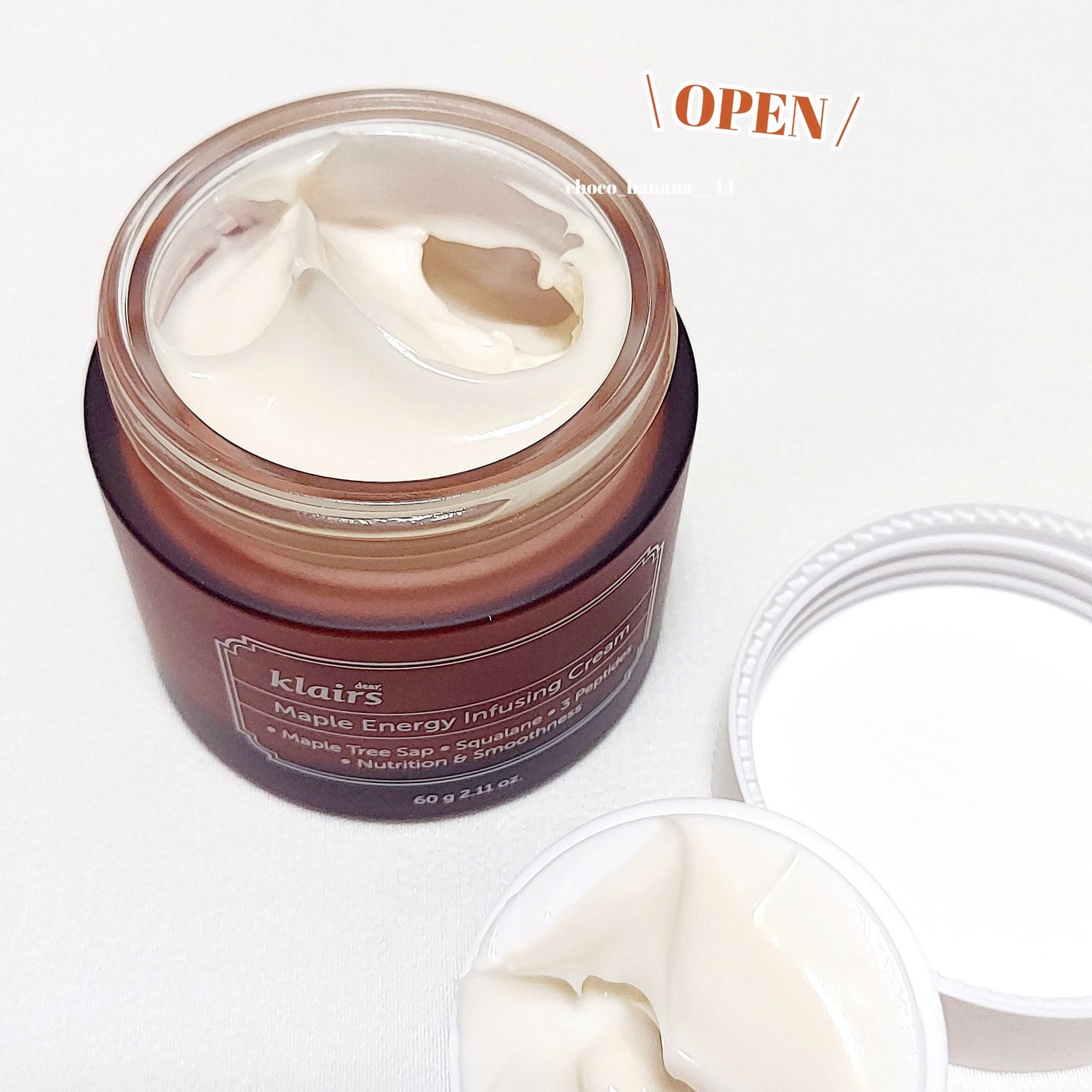 メープルエナジーインフュージングクリーム/Klairs/フェイスクリームを使ったクチコミ(4枚目)