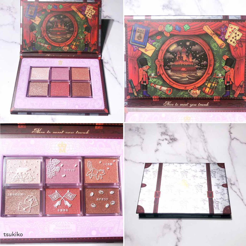 ナイストゥミーチュートランク/MAJOLICA MAJORCA/アイシャドウパレットを使ったクチコミ（3枚目）