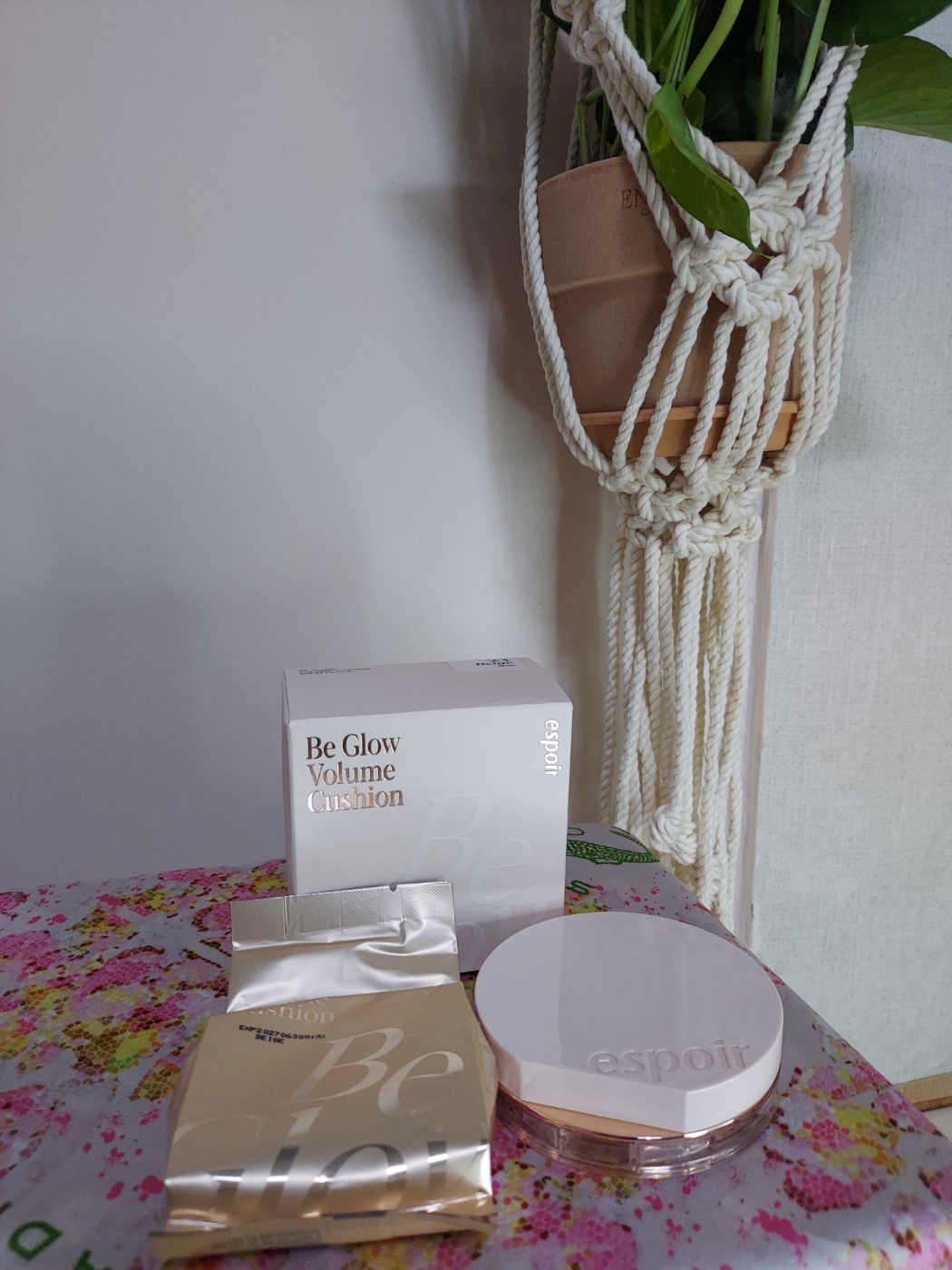 エスポア ビーグロー ボリュームクッション 23 ベージュ/espoir/クッションファンデーションを使ったクチコミ（2枚目）